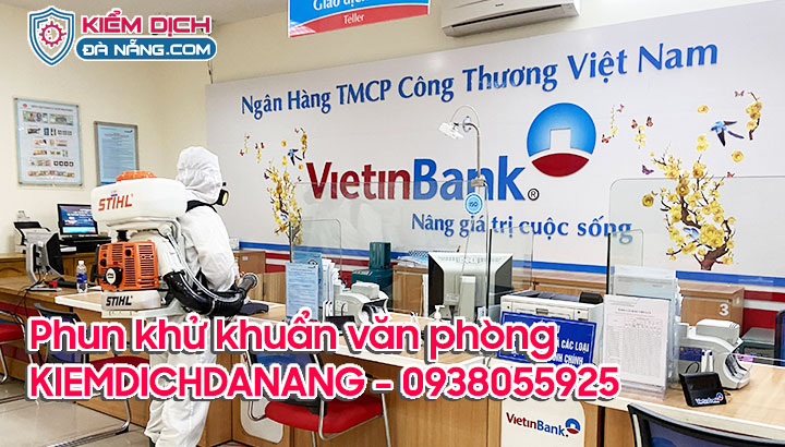 Phun khử khuẩn văn phòng