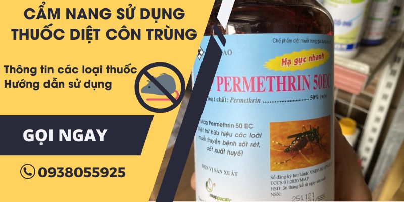 Cẩm nang sử dụng thuốc diệt côn trùng