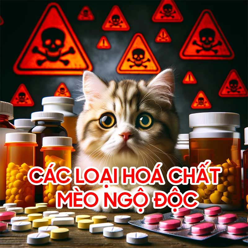 Các Loại Thuốc Và Thực Vật Có Thể Gây Ngộ  Độc Cho Mèo